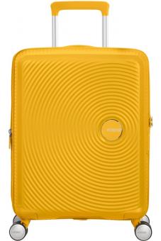 American Tourister Soundbox Trolley S 4R 55cm, erweiterbar Golden Yellow