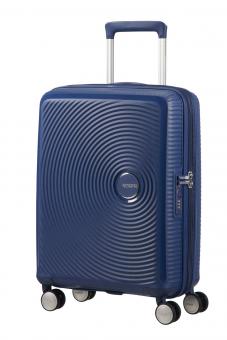 American Tourister Soundbox Trolley S 4R 55cm, erweiterbar Midnight Navy