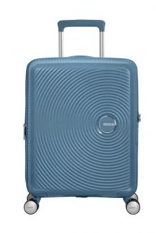 American Tourister Soundbox Trolley S 4R 55cm, erweiterbar Stone Blue