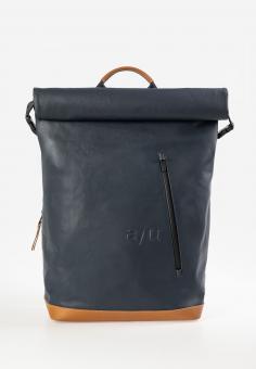 aunts & uncles Japan Matsuyama Rolltop Rucksack mit 16" Notebookfach night blue