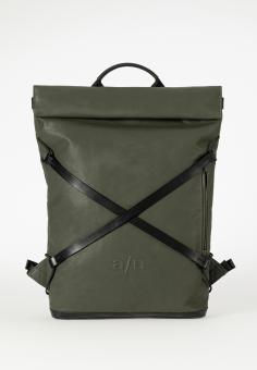 aunts & uncles Japan Osaka Rolltop Rucksack mit 15" Notebookfach loden