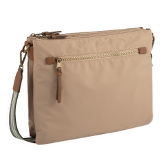 Camel Active BARI Cross Bag mit Reißverschluss M Beige