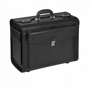Dermata Airliner Pilotenkoffer 15" -1338A schwarz