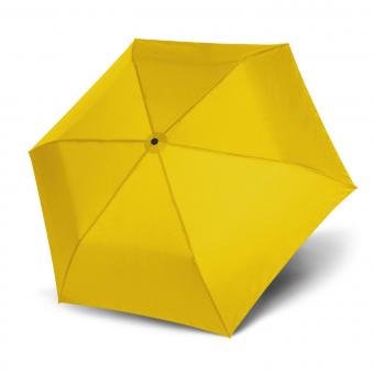 doppler Zero,99 Manuell Superleichter Taschenschirm mit UV Schutz shiny yellow