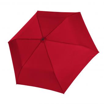 doppler Zero,99 Manuell Unglaublich Leichter Taschenschirm Fiery Red