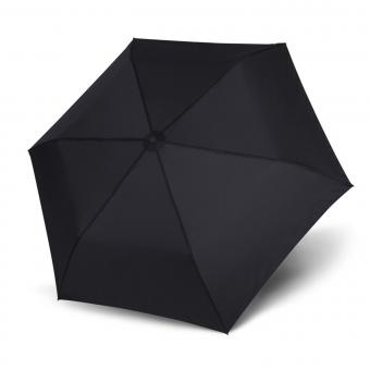 doppler Zero Magic Leichtester Auf-Zu Automatik Taschenschirm uni simply schwarz