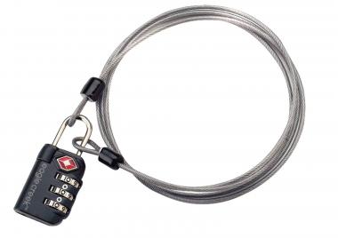 Eagle Creek Security 3-Dial TSA Lock & Cable
