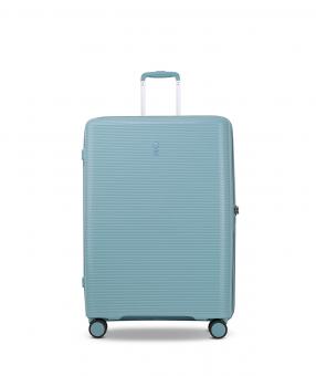 ECHOLAC Forza Koffer L 4-Rollen, erweiterbar Blue