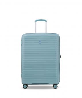 ECHOLAC Forza Koffer M 4-Rollen, erweiterbar Blue
