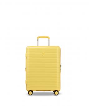 ECHOLAC Forza Koffer S 4-Rollen, erweiterbar Yellow