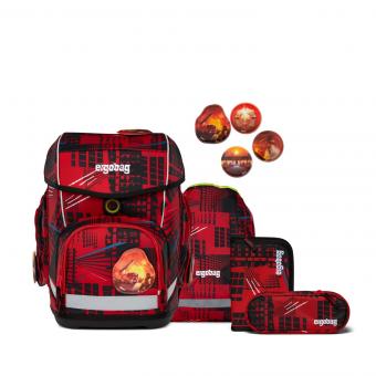 ergobag cubo 5-teiliges Schulrucksack-Set 2025 AlarmBärreitschaft