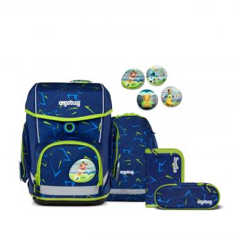 ergobag cubo 5-teiliges Schulrucksack-Set 2025 SpitzenreitBär