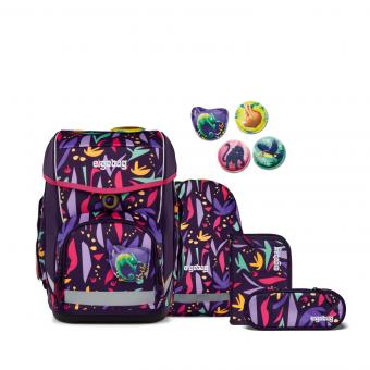 ergobag cubo LUMI Editon 5-teiliges Schulrucksack-Set 2025 AmBärzonas