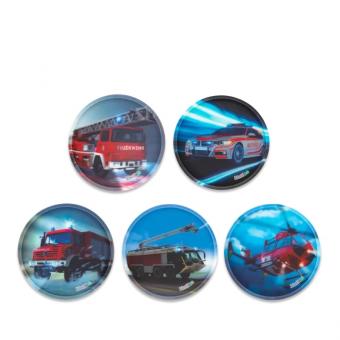 ergobag Kletties Matt Set (5-tlg.) Feuerwehr