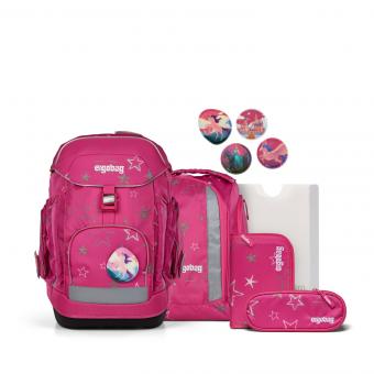 ergobag maxi 6-teiliges Schulrucksack-Set 2025 SternzauBär