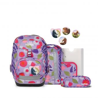 ergobag pack 6-teiliges Schulrucksack-Set 2025 BlütenzauBär