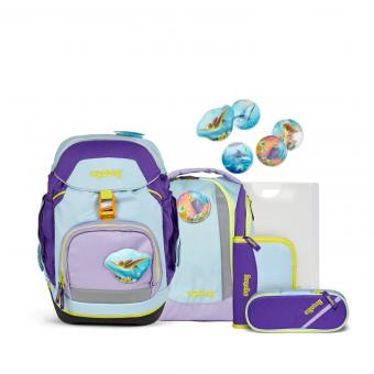 ergobag pack Nature Explorer Edition 6-teiliges Schulrucksack-Set 2024 TauchBär