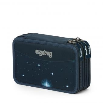 ergobag Schulzubehör GALAXY GLOW Maxi-Mäppchen, befüllt mit 3 Fächern KoBärnikus
