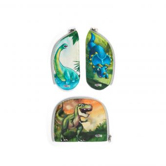 ergobag Schulzubehör Zippies-Set, 3-teilig Dinowelt