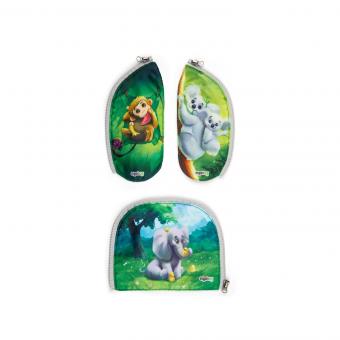ergobag Schulzubehör Zippies-Set, 3-teilig Zoobabies