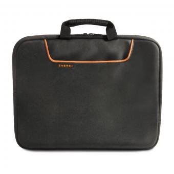 Everki Sleeve für Laptops - mit Memory Foam, 15,6-Zoll Schwarz