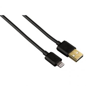 Hama USB- Kabel für Apple iPhone 5/5s/5c/6/6 Plus, MFI