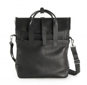 Harold's Mount Ivy große Rucksack/Messengerbag schwarz