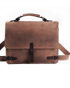Harold's Leado Aktentasche M natur-braun
