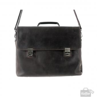 Harold's Leather Gentleman Aktentasche L Braun