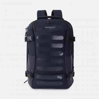 Hedgren Comby TRIP M Exp Travel Backpack 15,6" Peacoat Blue