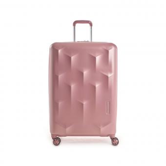 Hedgren Edge Carve L Expandable 4-Rollen-Trolley 76cm Blush