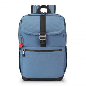 Hedgren Great American Heritage CANYON Square Backpack RFID 15,6" Denim Blue