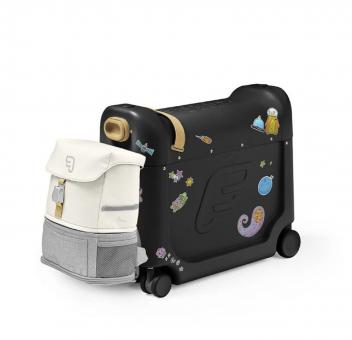 JetKids™ by Stokke® BedBox™ + Crew BackPack™-Reiseset Black / White