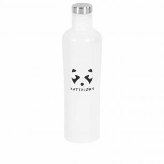 kattbjørn Zubehör Edelstahl-Trinkflasche 500ml weiß