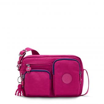 Kipling ALBENA Kleine Umhängetasche Pink Fuchsia