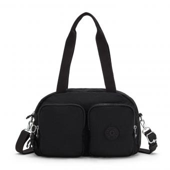 Kipling COOL DEFEA Mittelgroße Umhängetasche Black Noir