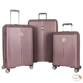 March canyon 3-tlg. Koffer-Set dusty pink metal