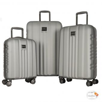 March fly Trolley-Set silver brushed