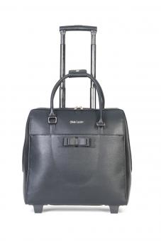 Olivia Lauren Galaxy Trolley-Tasche mit 2-Rollen Black