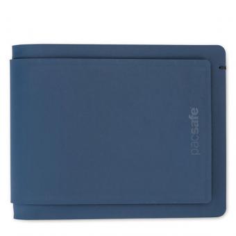pacsafe RFIDsafe TEC Bifold Plus Geldbörse mit RFID-Schutz Navy/Blue