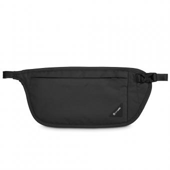 pacsafe Coversafe V100 RFID-blockierende Taillen-Geldtasche Black
