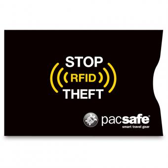 pacsafe RFIDsleeve 25 RFID-Blocking Card Sleeve (2 Pack) Black