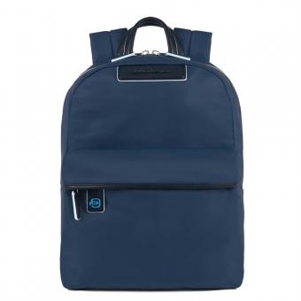 Piquadro Celion Kleiner Laptop-Rucksack 11" mit Tabletfach nachtblau