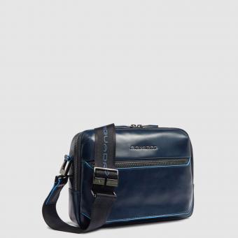 Piquadro Blue Square Leder-Umhängetasche Herren mit iPad®mini-Fach