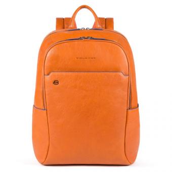 Piquadro Blue Square Special Großer Laptoprucksack mit iPad®-Fach Orange