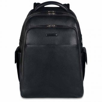 Piquadro Modus Rucksack mit Laptopfach 15" schwarz