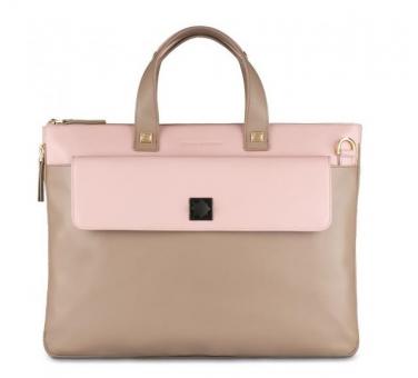 Piquadro Omega Erweiterbare, schmale Laptoptasche