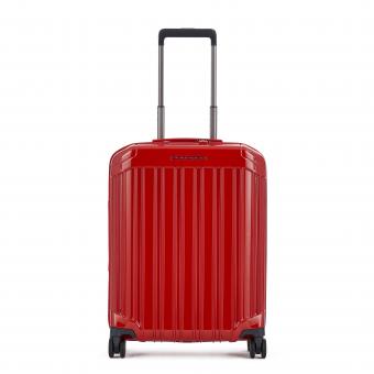 Piquadro PQ-Light Ultra slim Kabinen-Hartschalentrolley rot