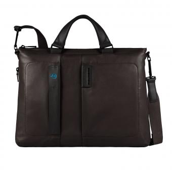 Piquadro Pulse Erweiterbare Laptoptasche mit Tablet-Tasche