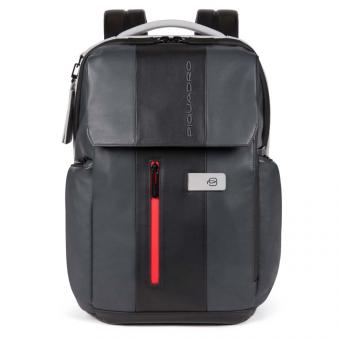 Piquadro Urban Laptoprucksack mit iPad®12,9" -Fach, RFID-Blocker grey/black